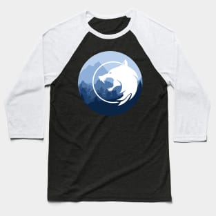 Witcher White Wolf Baseball T-Shirt